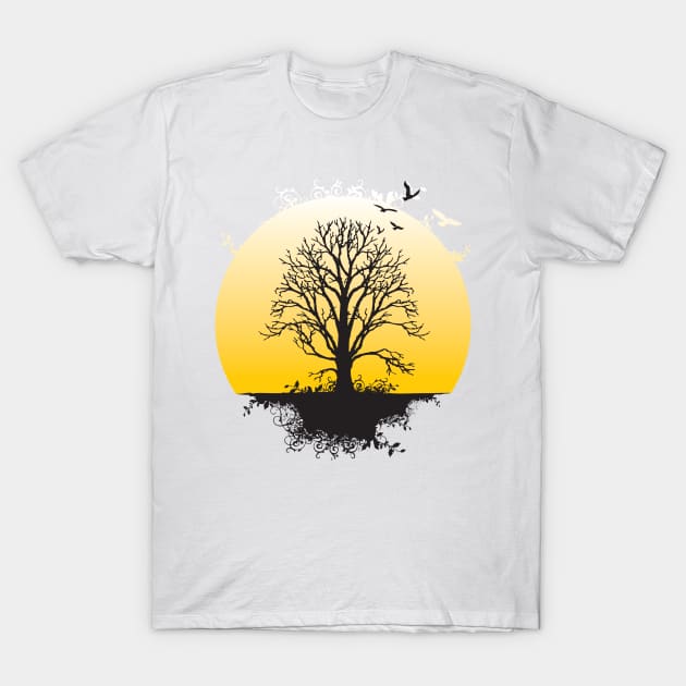 Sun T-Shirt by 3ddream